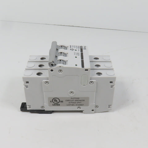 FMX L40-3P-C13 MCB4 C 13A Three 3-Pole Circuit Breaker 480/277VAC (Clean)