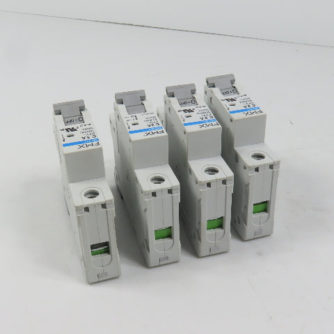 FMX 4D-1P-C3 MCB1 C 3A Single 1-Pole Circuit Breaker 277VAC Lot Of 4 (Clean)