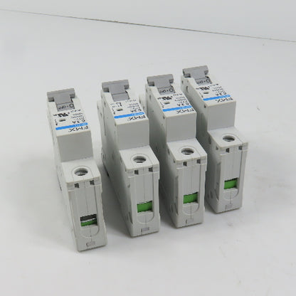 FMX 4D-1P-C3 MCB1 C 3A Single 1-Pole Circuit Breaker 277VAC Lot Of 4 (Clean)