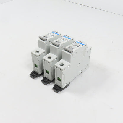 FMX 4D-1P-C5 MCB1 C 5A Single 1-Pole Circuit Breaker 277VAC Lot Of 3 (Clean)