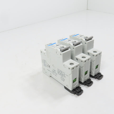 FMX 4D-1P-C5 MCB1 C 5A Single 1-Pole Circuit Breaker 277VAC Lot Of 3 (Clean)