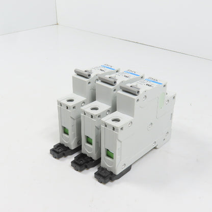 FMX 4D-1P-C6 MCB1 C 6A Single 1-Pole Circuit Breaker 277VAC Lot Of 3 (Clean)