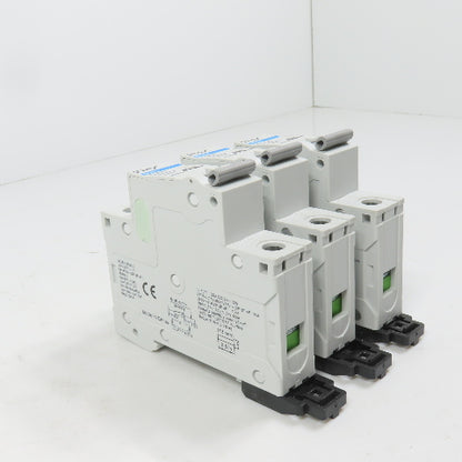 FMX 4D-1P-C6 MCB1 C 6A Single 1-Pole Circuit Breaker 277VAC Lot Of 3 (Clean)