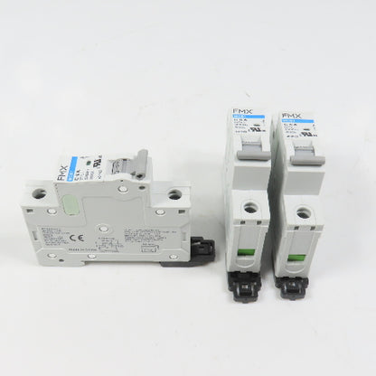 FMX 4D-1P-C6 MCB1 C 6A Single 1-Pole Circuit Breaker 277VAC Lot Of 3 (Clean)