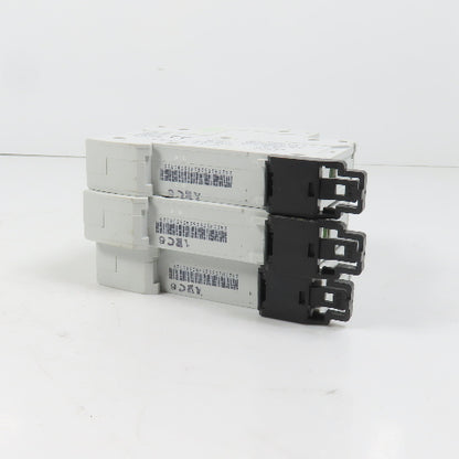 FMX 4D-1P-C6 MCB1 C 6A Single 1-Pole Circuit Breaker 277VAC Lot Of 3 (Clean)