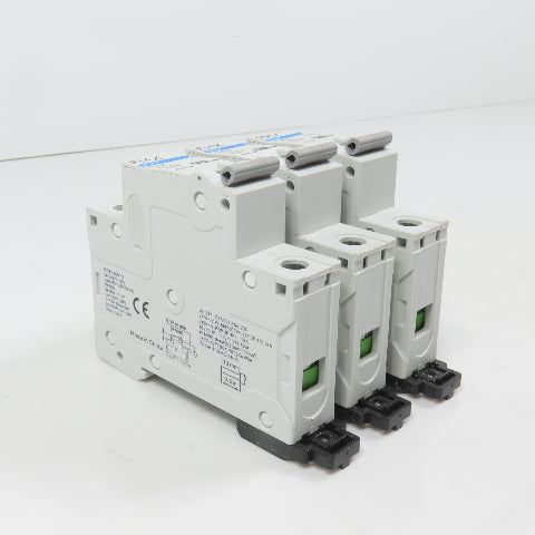 FMX 4D-1P-C8 MCB1 C 8A Single 1-Pole Circuit Breaker 277VAC Lot Of 3 (Clean)