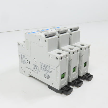 FMX 4D-1P-C8 MCB1 C 8A Single 1-Pole Circuit Breaker 277VAC Lot Of 3 (Clean)