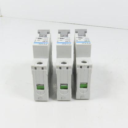 FMX 4D-1P-C8 MCB1 C 8A Single 1-Pole Circuit Breaker 277VAC Lot Of 3 (Clean)
