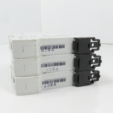FMX 4D-1P-C8 MCB1 C 8A Single 1-Pole Circuit Breaker 277VAC Lot Of 3 (Clean)