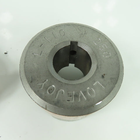 Lovejoy L-110 1.250" Flexible Jaw Coupling 1.250" Bore Lot Of 2