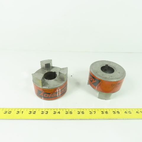 Lovejoy L-110 1.250" Flexible Jaw Coupling 1.250" Bore Lot Of 2