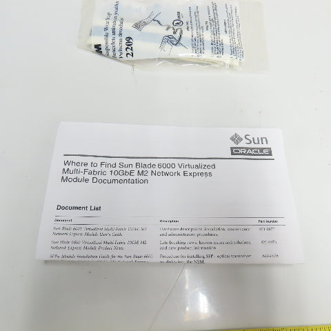 Sun Oracle 542-0406-01 Rev 50 Sun Blade 6000 10GbE Network Express Module NEW