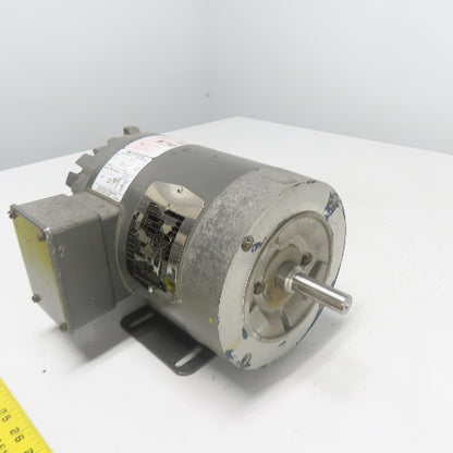 Baldor IDNM3538 .5HP AC Electric Motor 3Ph 230/460V 56C Frame 1740RPM TESTED