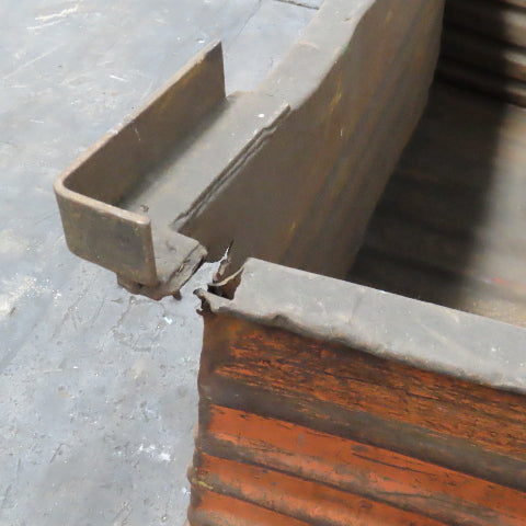 46" x 30" x 24" ID Deep Corrugated Steel Storage Tote Stack Box