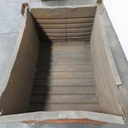 46" x 30" x 24" ID Deep Corrugated Steel Storage Tote Stack Box