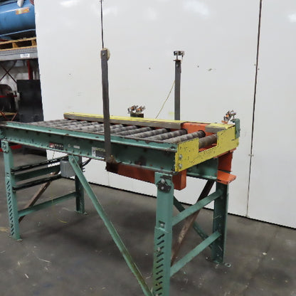 Roach 23-1/2" Bed Width Gravity Roller Conveyor 72" OAL