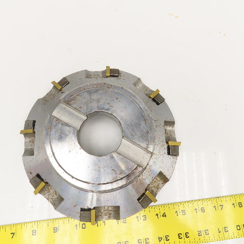 185mm OD 8 Tooth Indexing Face Mill 20° 50mm Bore