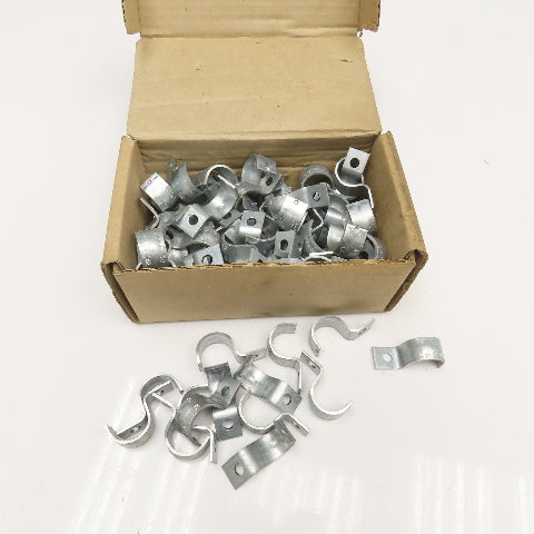 Minerallac MINE45 3/4" Rigid EMT Conduit 1 Hole Strap Lot Of 90