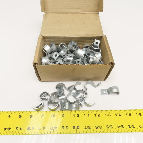 Minerallac MINE45 3/4" Rigid EMT Conduit 1 Hole Strap Lot Of 90