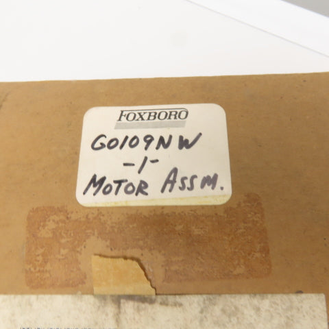 Foxboro G0109NW-1 Chart Recorder Drive Motor 24V