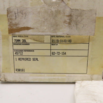 62-72-154 75mm DBL Repair Seal Kit