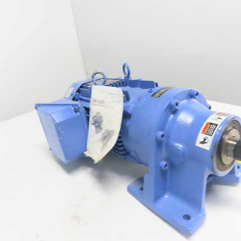 Sumitomo CNHM1-6105Y-EP-59 59:1 Ratio Gear Motor 29.7RPM 1HP 3Ph 230/460V