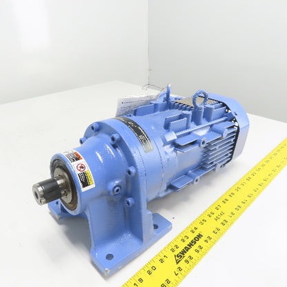 Sumitomo CNHM1-6105Y-EP-59 59:1 Ratio Gear Motor 29.7RPM 1HP 3Ph 230/460V