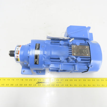 Sumitomo CNHM1-6105Y-EP-59 59:1 Ratio Gear Motor 29.7RPM 1HP 3Ph 230/460V