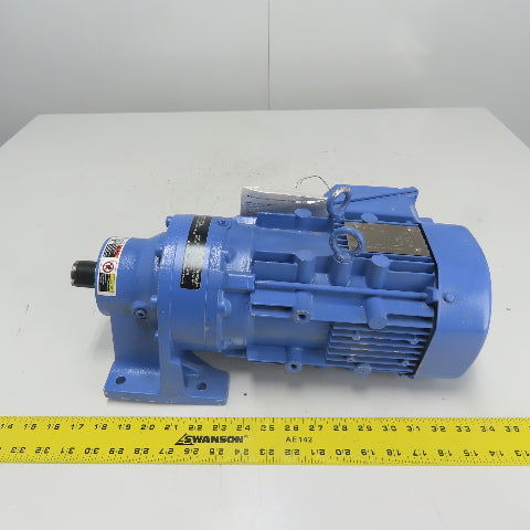 Sumitomo CNHM1-6105Y-EP-59 59:1 Ratio Gear Motor 29.7RPM 1HP 3Ph 230/460V