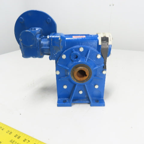STM CRMI 28/63 S1 M1 980:1 Ratio Gear Reducer 25mm Bore Output