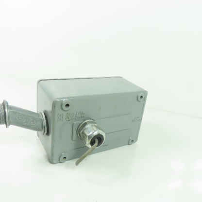 Allen Bradley Disable / Reset Pushbutton Switch 6" x 3-3/4"