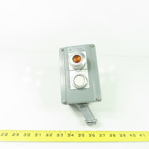 Allen Bradley Disable / Reset Pushbutton Switch 6" x 3-3/4"