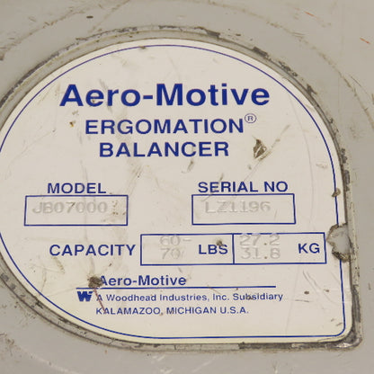 Aero-Motive JB07000 60-70 LB Ergomation Tool Balancer