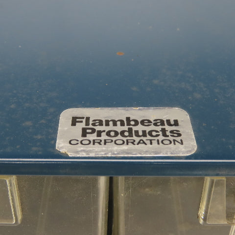 Flambeau Products 22 x 12 x 6" Small Parts, Nuts & Bolts Organizer Bin 16-Drawer