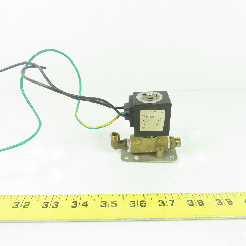 Asco 0F8261S408 Solenoid Valve 120V 175PSI Oil Air Water 9.2W