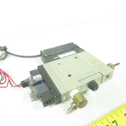 SMC NZM121H Vacuum Ejector W/ NZSM1 Switch 115VAC