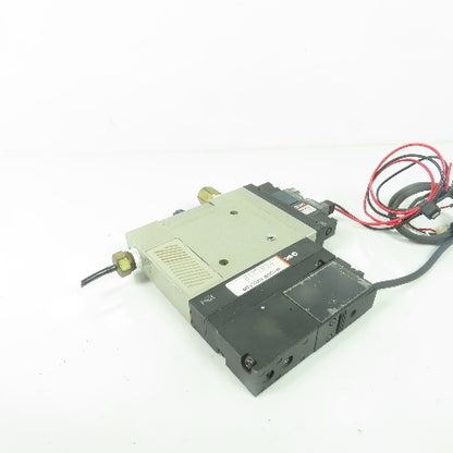 SMC NZM121H Vacuum Ejector W/ NZSM1 Switch 115VAC