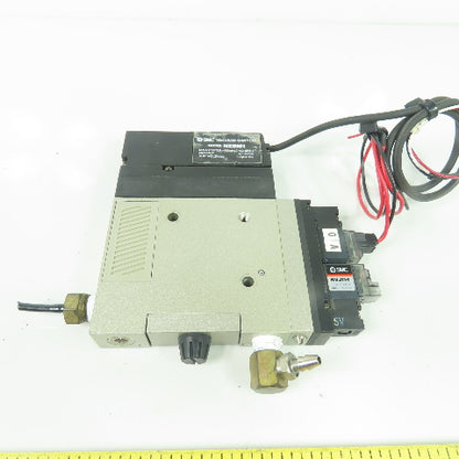 SMC NZM121H Vacuum Ejector W/ NZSM1 Switch 115VAC