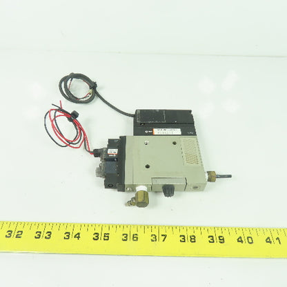SMC NZM121H Vacuum Ejector W/ NZSM1 Switch 115VAC