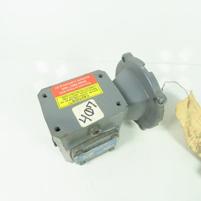 Boston Gear F71050SVB4J6 50:1 Ratio Gear Reducer Right Hand 35RPM Out 120 INLB