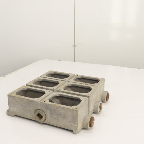 Crouse Hinds EDSCM 32 Explosion Proof Modular Junction Device Boxes 6-Gang