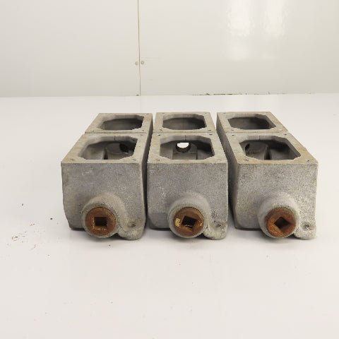 Crouse Hinds EDSCM 32 Explosion Proof Modular Junction Device Boxes 6-Gang