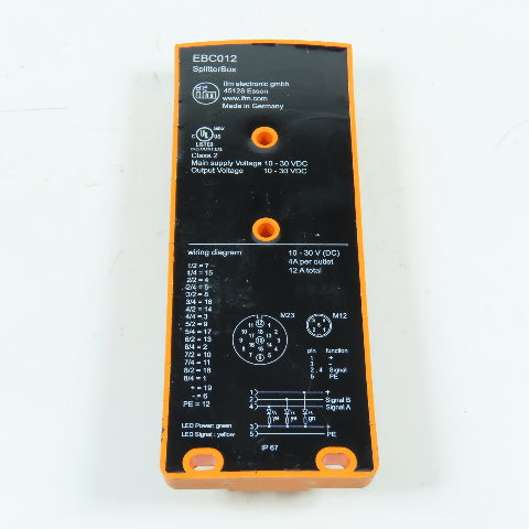 IFM EBC012 Splitter Box 8-Port 10-30VDC