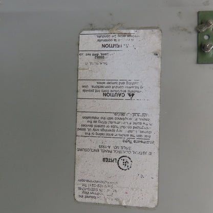 Hoffman 18" x 14" x 9" Fiberglass Electrical Enclosure Panel (No Backplate)