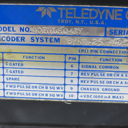 Teledyne Gurley 40PNLRD-JV High-Resolution Interpolator