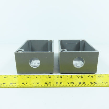 Allen Bradley 800H-1HZ4R Bulletin 800H Pushbutton Enclosure Type 4, 4X, 13 Lot/2