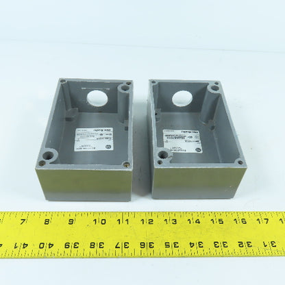 Allen Bradley 800H-1HZ4R Bulletin 800H Pushbutton Enclosure Type 4, 4X, 13 Lot/2