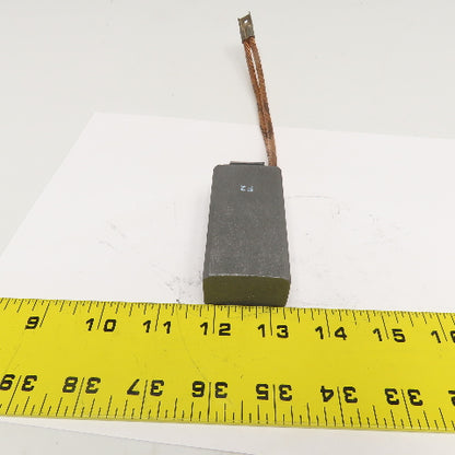 National 634 Carbon Brush 3" x 1-1/2" x 1" Thick 61034630