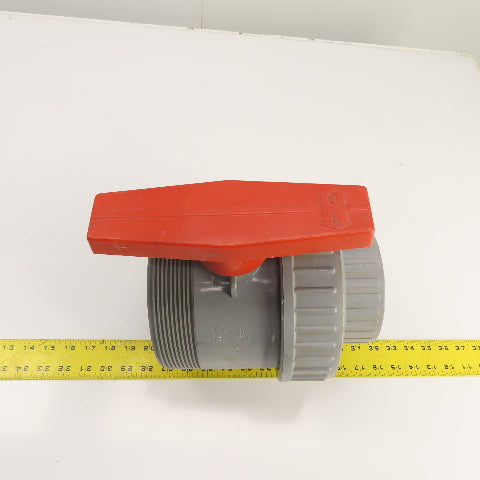 Colonial Full Block 4" CPVC True Union Ball Valve
