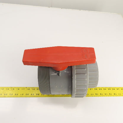 Colonial Full Block 4" CPVC True Union Ball Valve